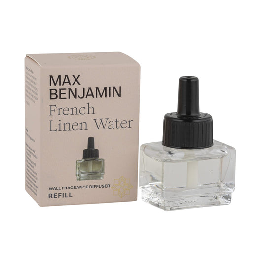 Rezerva difuzor electric esenta parfumata, French Linen Water, 15 ml, Classic - MAX BENJAMIN