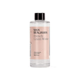 Rezerva difuzor esenta parfumata, French Linen Water, 150 ml, colectia Classic - MAX BENJAMIN Rezerva difuzor esenta parfumata, French Linen Water, 150 ml, colectia Classic - MAX BENJAMIN