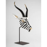 Sculptura Antelope Mask by Jose Luis Santes - LLADRO Sculptura Antelope Mask by Jose Luis Santes - LLADRO