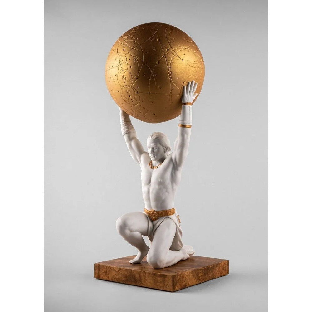 Sculptura din portelan, Atlas by Ernest Massuet - LLADRO Sculptura din portelan, Atlas by Ernest Massuet - LLADRO