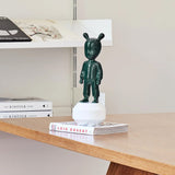 Sculptura din portelan, 30 cm, The Dark Green Guest by Jaime Hayon - LLADRO Sculptura din portelan, 30 cm, The Dark Green Guest by Jaime Hayon - LLADRO