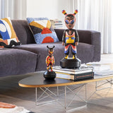 Sculptura din portelan, 30 cm, The Guest by Jade Purple Brown - LLADRO Sculptura din portelan, 30 cm, The Guest by Jade Purple Brown - LLADRO