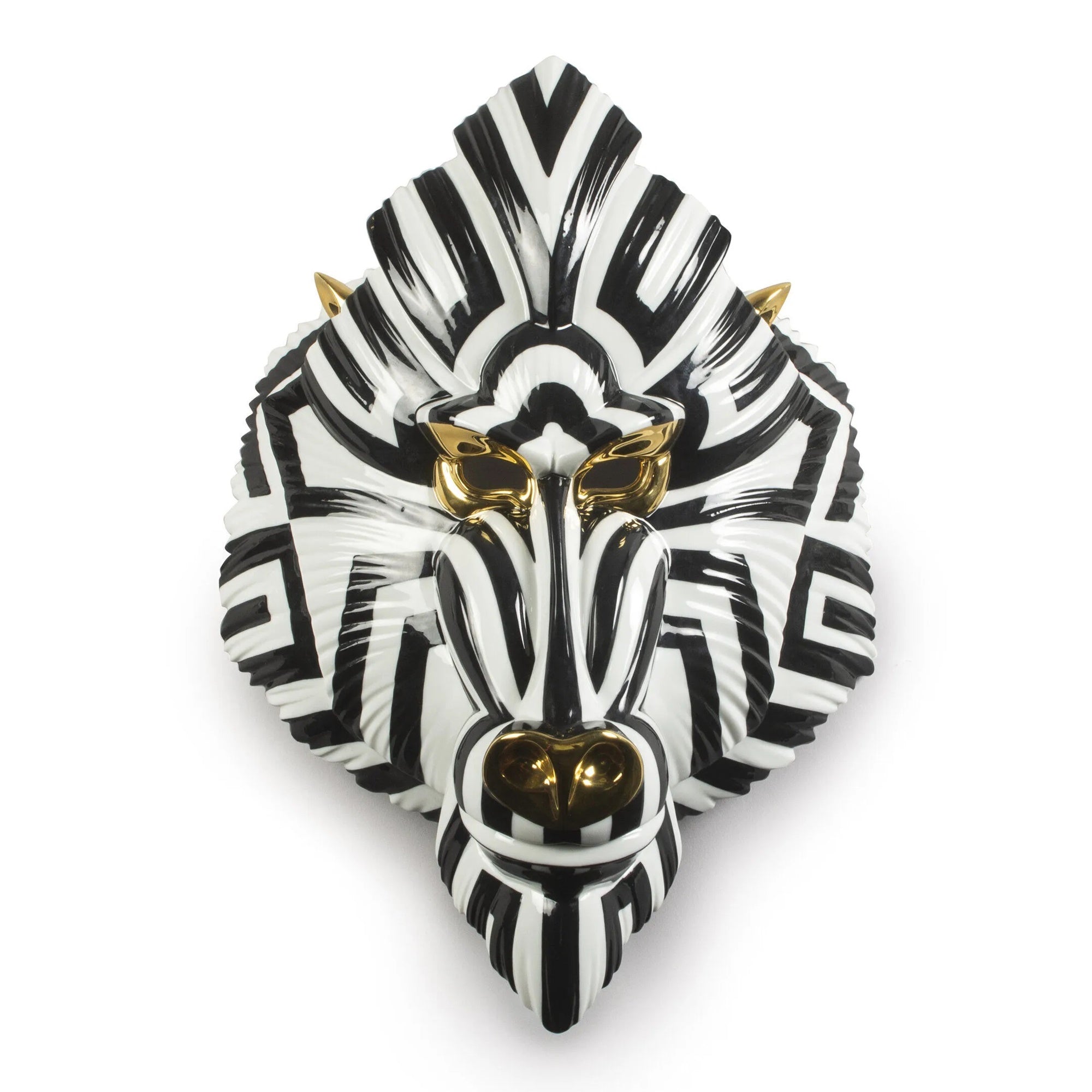 Sculptura Mandrill Mask by Jose Luis Santes - LLADRO Sculptura Mandrill Mask by Jose Luis Santes - LLADRO