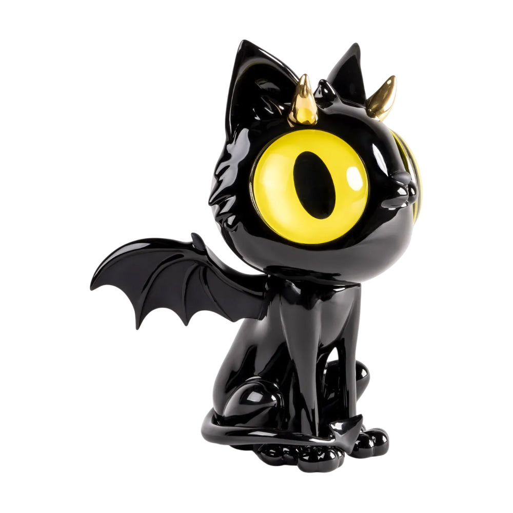 Sculptura din portelan Little Devil Cat by Eva Maria Cuerva - Editie Limitata - LLADRO Sculptura din portelan Little Devil Cat by Eva Maria Cuerva - Editie Limitata - LLADRO