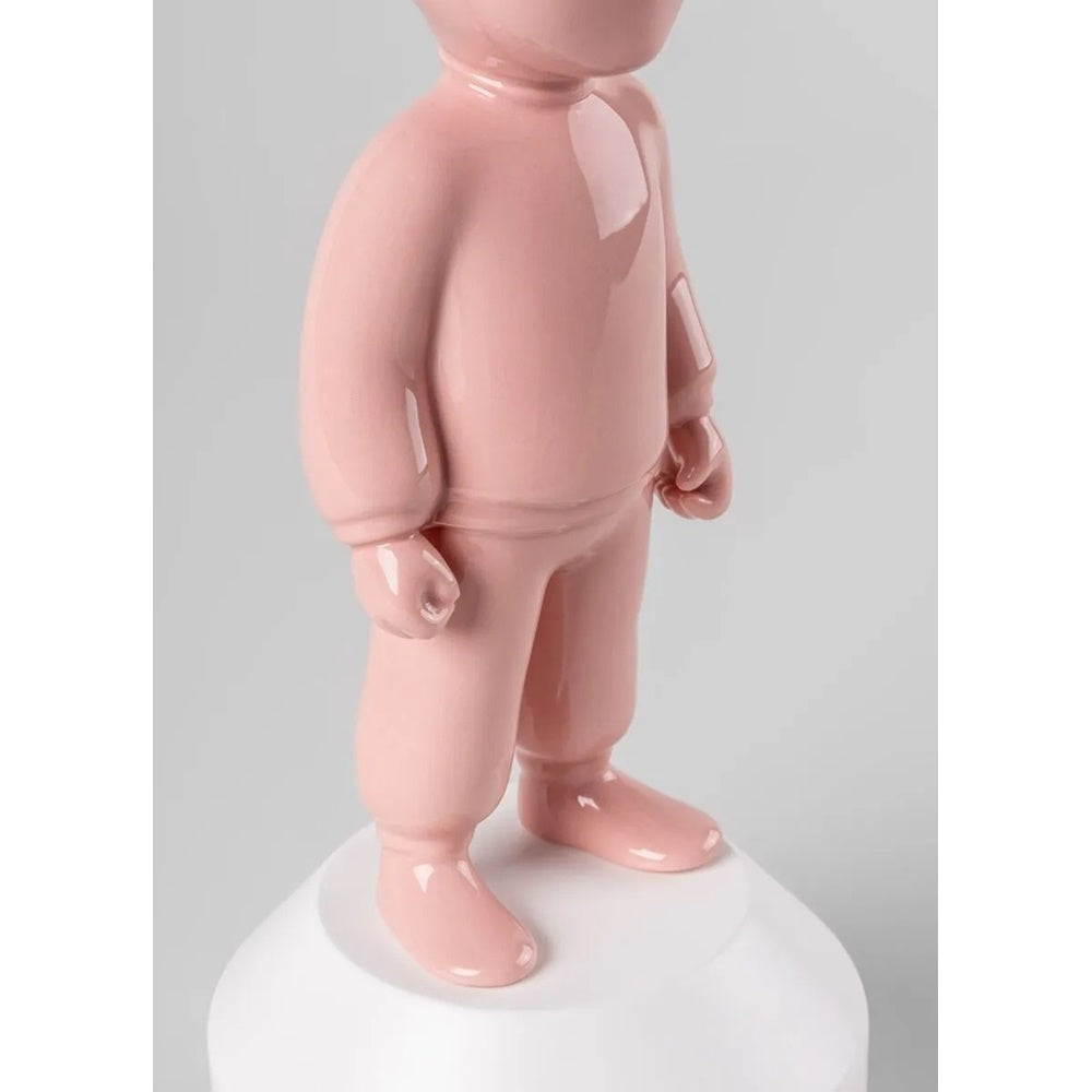 Sculptura din portelan, 30 cm, The Pink Guest by Jaime Hayon - LLADRO Sculptura din portelan, 30 cm, The Pink Guest by Jaime Hayon - LLADRO