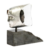 Sculptura Janus by Bertil Vallien - KOSTA BODA Sculptura Janus by Bertil Vallien - KOSTA BODA