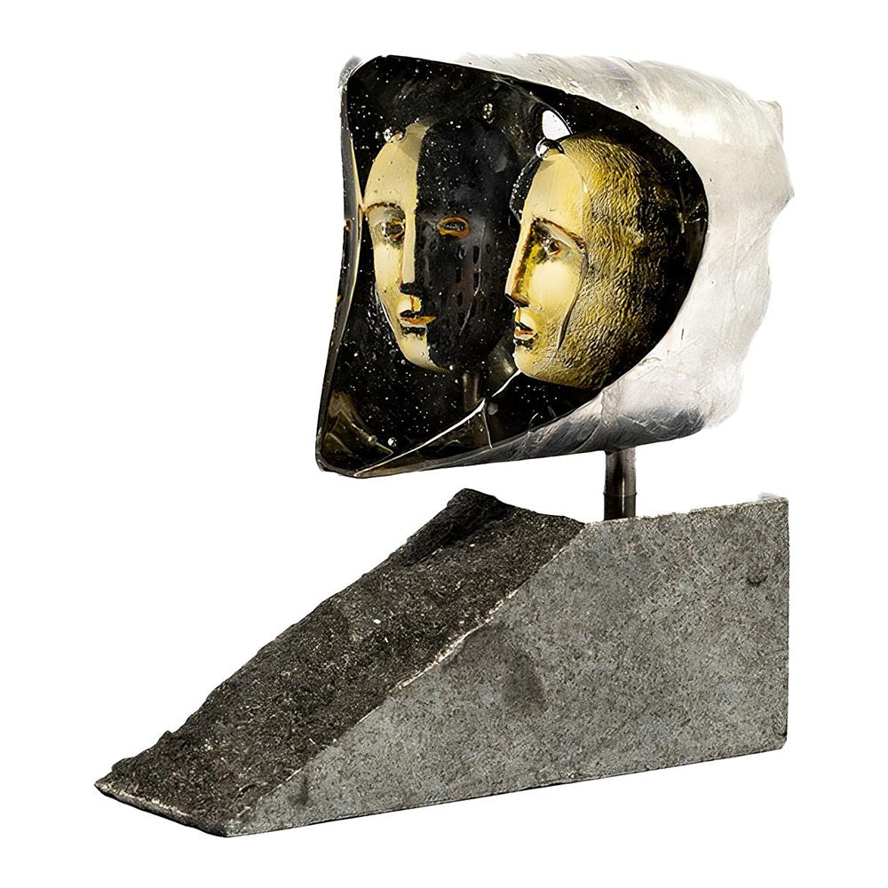 Sculptura Janus by Bertil Vallien - KOSTA BODA Sculptura Janus by Bertil Vallien - KOSTA BODA