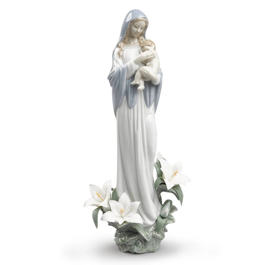Sculptura Madonna of the Flowers by Jose Javier Malavia - LLADRO
