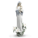 Sculptura Madonna of the Flowers by Jose Javier Malavia - LLADRO Sculptura Madonna of the Flowers by Jose Javier Malavia - LLADRO