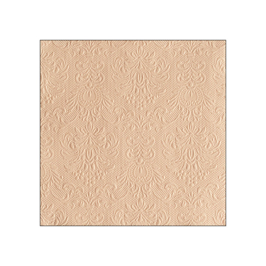 Servetele de masa, 15 buc, 33 x 33 cm, Elegance Beige, SIMONA'S COLLECTION