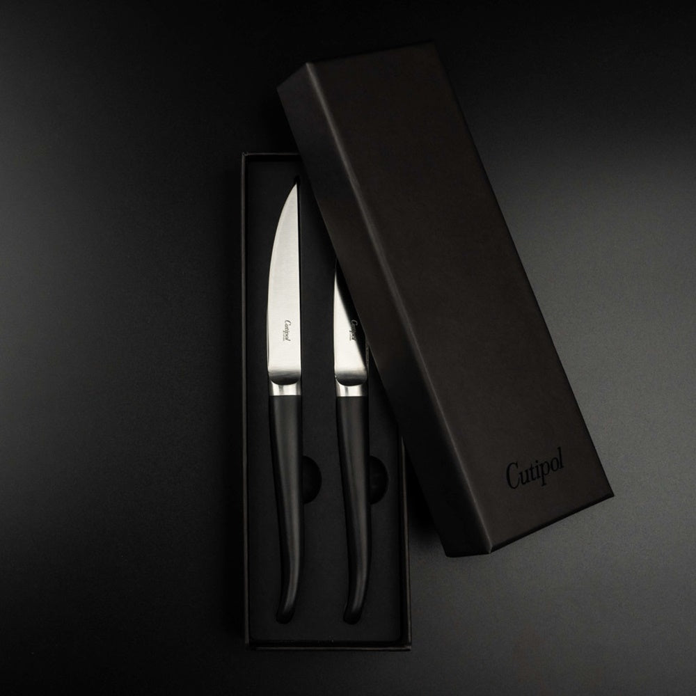 Set 2 cutite petru carne, din otel inoxidabil, Rib - CUTIPOL Set 2 cutite petru carne, din otel inoxidabil, Rib - CUTIPOL