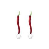 Set 2 lingurite, ardei iute, Vegetables by Alessandra Baldereschi - ICHENDORF Set 2 lingurite, ardei iute, Vegetables by Alessandra Baldereschi - ICHENDORF