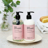 Set cadou gel de dus si lotiune de corp, French Linen Water, 300 ml, colectia Classic - MAX BENJAMIN Set cadou gel de dus si lotiune de corp, French Linen Water, 300 ml, colectia Classic - MAX BENJAMIN