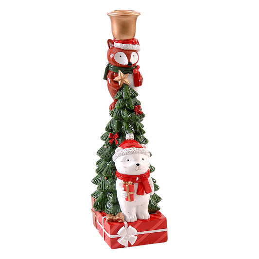 Sfesnic Vulpe pe brad, 27 cm - SIMONA'S CHRISTMAS