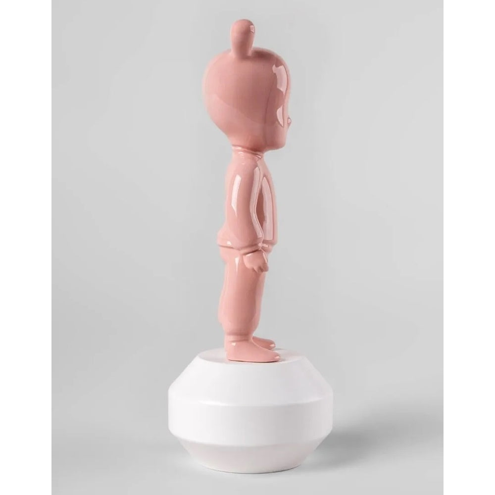 Sculptura din portelan, 30 cm, The Pink Guest by Jaime Hayon - LLADRO Sculptura din portelan, 30 cm, The Pink Guest by Jaime Hayon - LLADRO