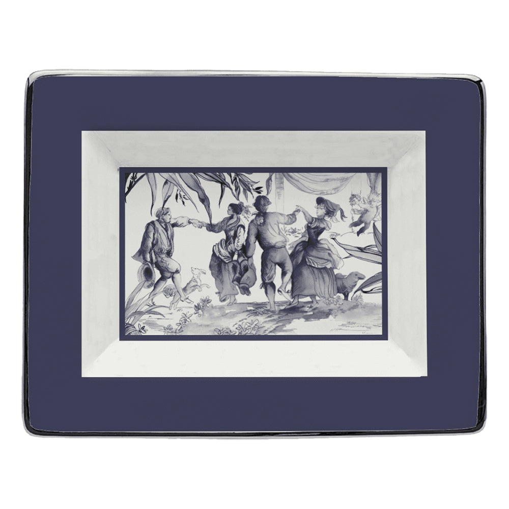 Vide-poche din portelan, 19.5 cm, Versailles - BACI MILANO Vide-poche din portelan, 19.5 cm, Versailles - BACI MILANO