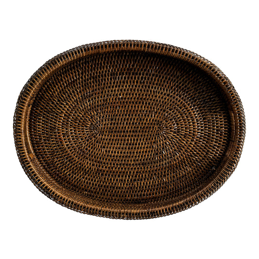 Tava ovala, maro, 45x35 cm, Botanio - LA PORCELLANA BIANCA