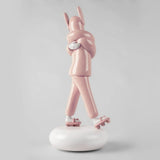 Sculptura din portelan Embraced Pink by Jaime Hayon - LLADRO Sculptura din portelan Embraced Pink by Jaime Hayon - LLADRO