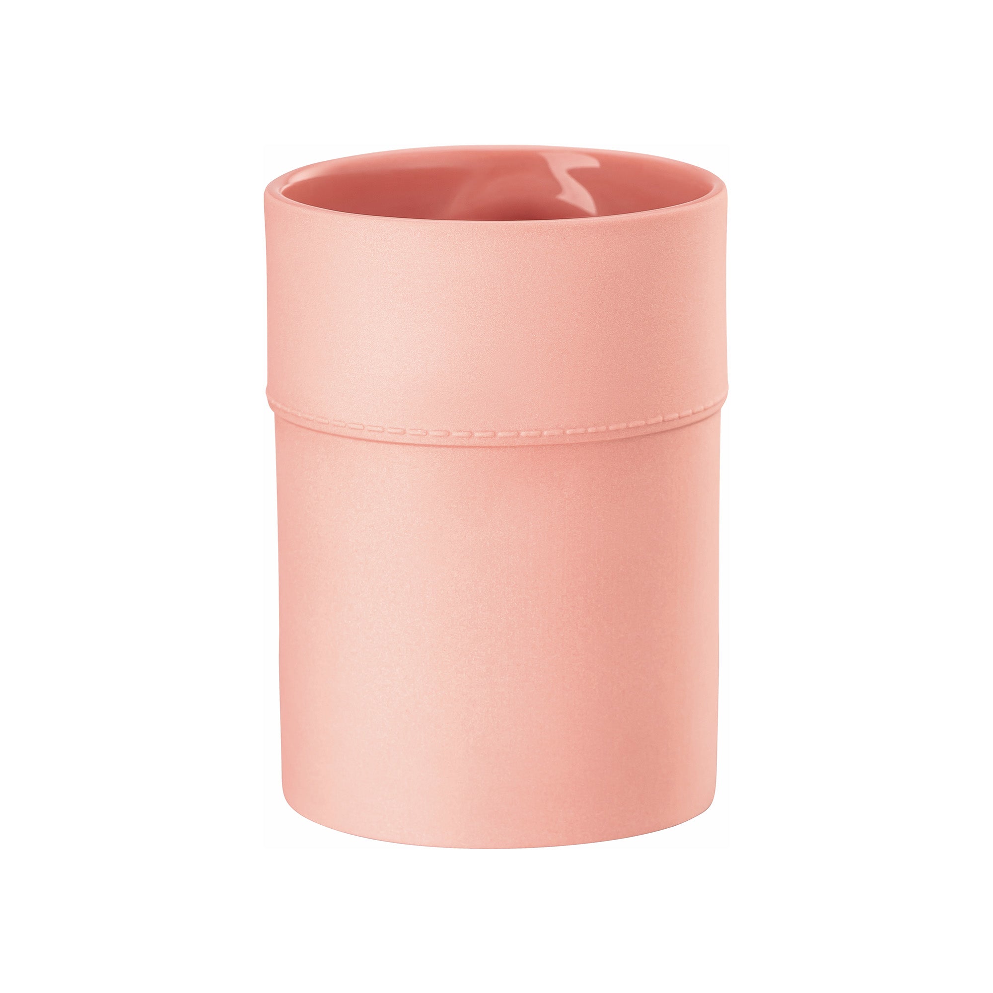 Vaza cilindrica din portelan, 10 cm, La Medusa Mini Pink - VERSACE Vaza cilindrica din portelan, 10 cm, La Medusa Mini Pink - VERSACE