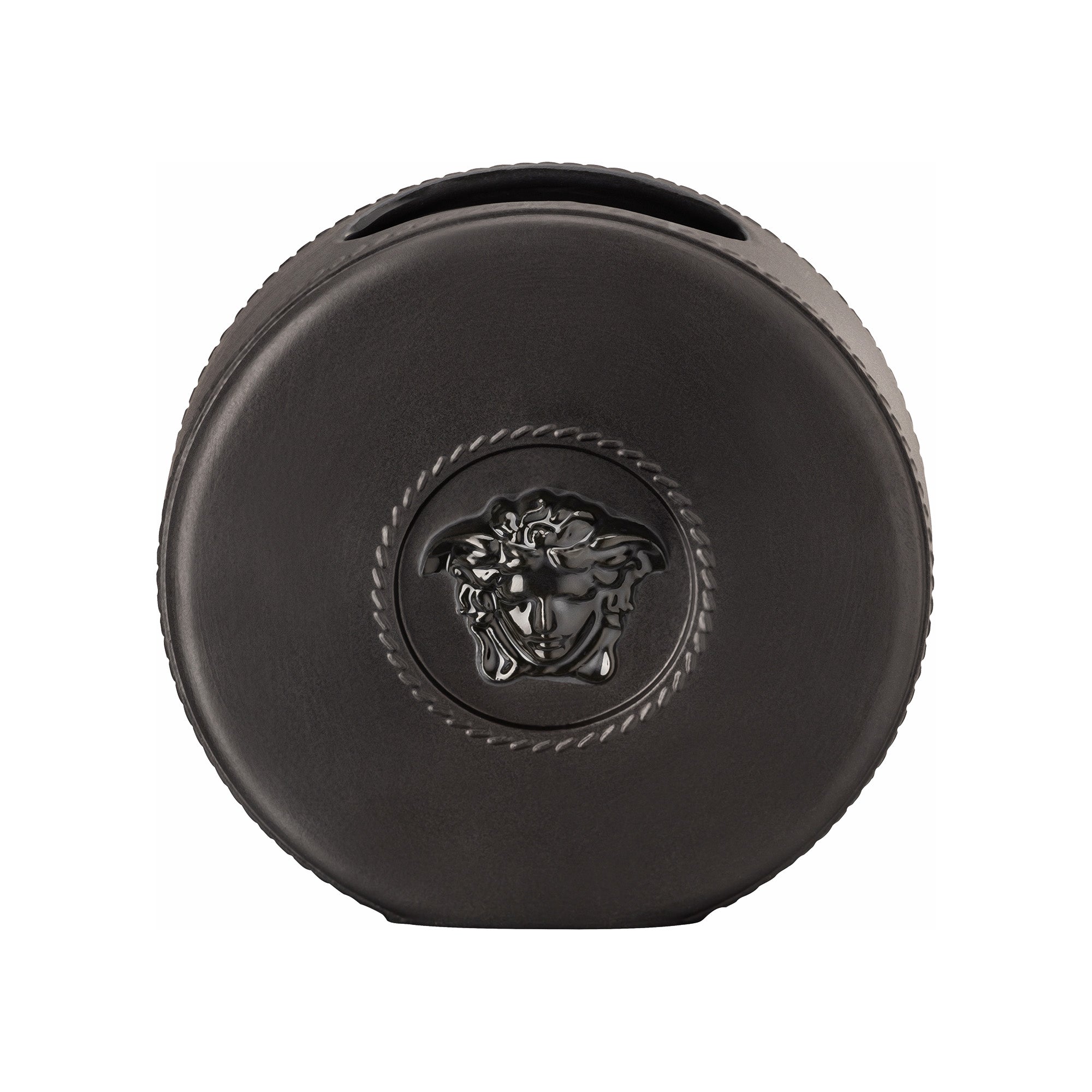 Vaza din portelan, 10 cm, La Medusa Mini Black - VERSACE Vaza din portelan, 10 cm, La Medusa Mini Black - VERSACE