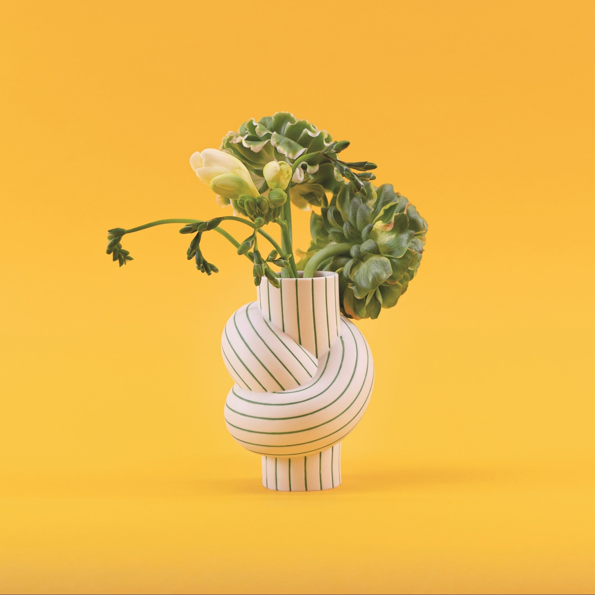 Vaza din portelan, 12 cm, Node Stripes Apple by Martin Hirth - ROSENTHAL Vaza din portelan, 12 cm, Node Stripes Apple by Martin Hirth - ROSENTHAL