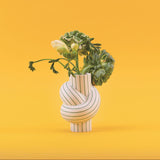 Vaza din portelan, 12 cm, Node Stripes Apple by Martin Hirth - ROSENTHAL Vaza din portelan, 12 cm, Node Stripes Apple by Martin Hirth - ROSENTHAL