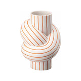 Vaza din portelan, 12 cm, Node Stripes Mango by Martin Hirth - ROSENTHAL Vaza din portelan, 12 cm, Node Stripes Mango by Martin Hirth - ROSENTHAL
