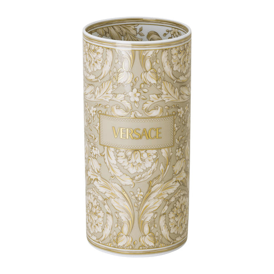 Vaza din portelan, 24 cm, Barocco Beige - VERSACE