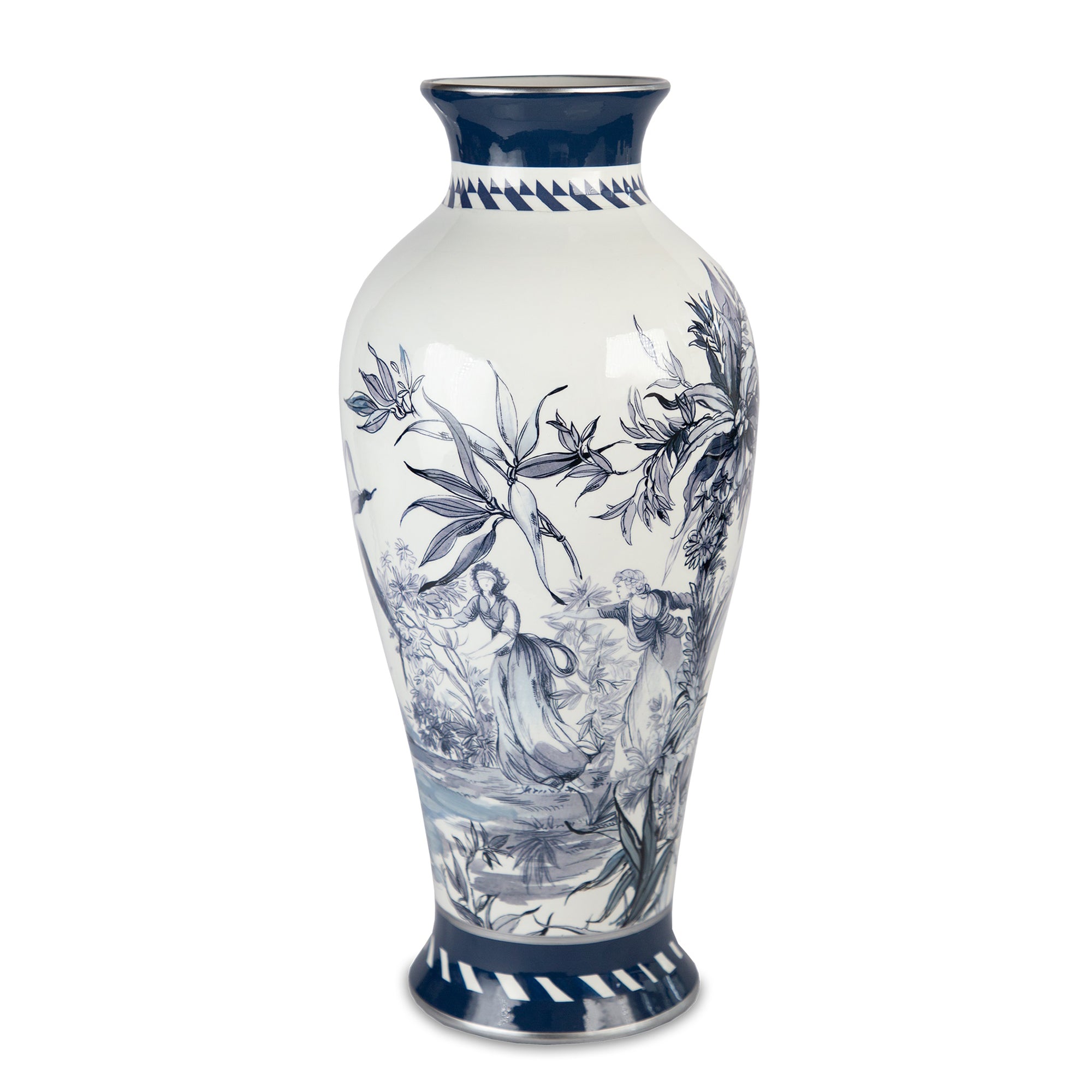 Vaza din portelan, 38 cm, Versailles - BACI MILANO Vaza din portelan, 38 cm, Versailles - BACI MILANO