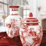 Vaza din portelan, 39 cm, Le Rouge - BACI MILANO Vaza din portelan, 39 cm, Le Rouge - BACI MILANO