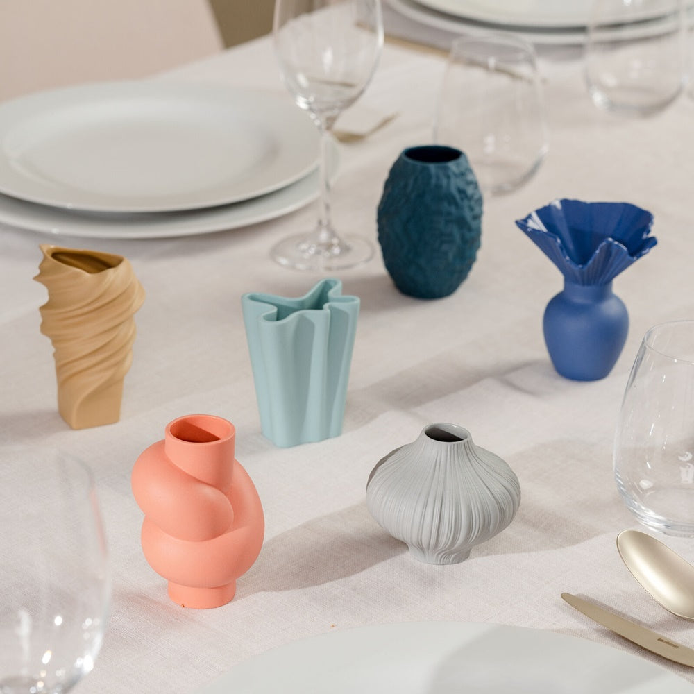 Vaza din portelan, 9 cm, Flux Mint by Harry Paul - ROSENTHAL Vaza din portelan, 9 cm, Flux Mint by Harry Paul - ROSENTHAL