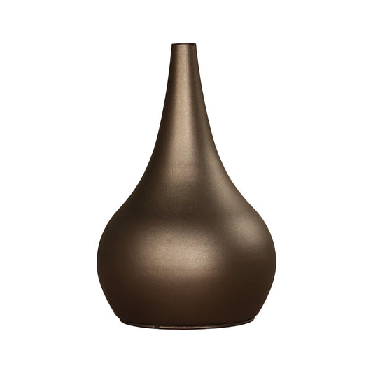 Vaza metalica Drop, antracit, 30 cm, SIMONA'S COLLECTION