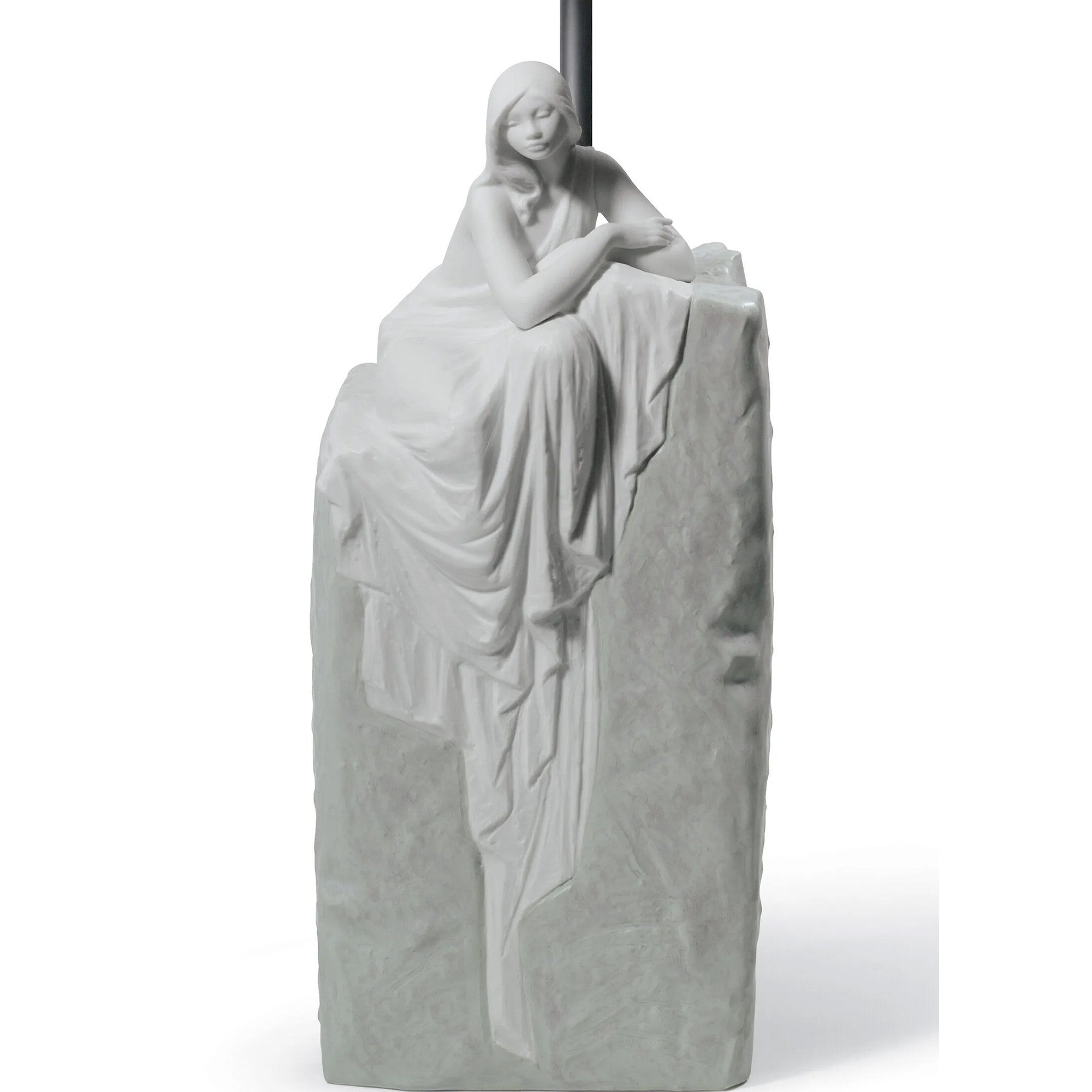 Veioza din portelan Meditating Woman I by Jose Luis Santes - LLADRO Veioza din portelan Meditating Woman I by Jose Luis Santes - LLADRO