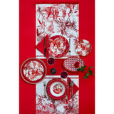 Farfurie pentru desert, portelan, 19.5 cm, Le Rouge - BACI MILANO Farfurie pentru desert, portelan, 19.5 cm, Le Rouge - BACI MILANO