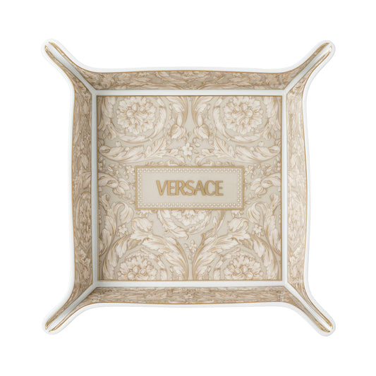 Vide-poche, 18 cm,  Barocco Beige - VERSACE