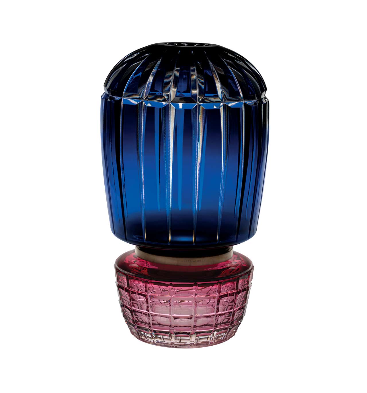 Lampă din sticlă, Abissal, fuchsia - Vista Alegre
