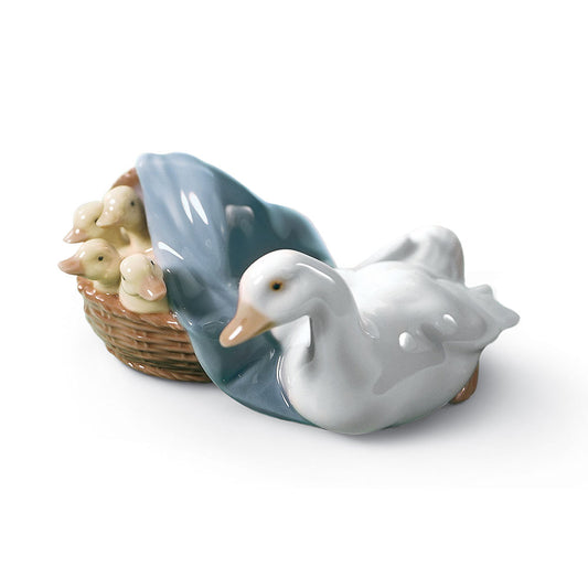 Sculptura din portelan, Ducklings by Juan Huerta - LLADRO