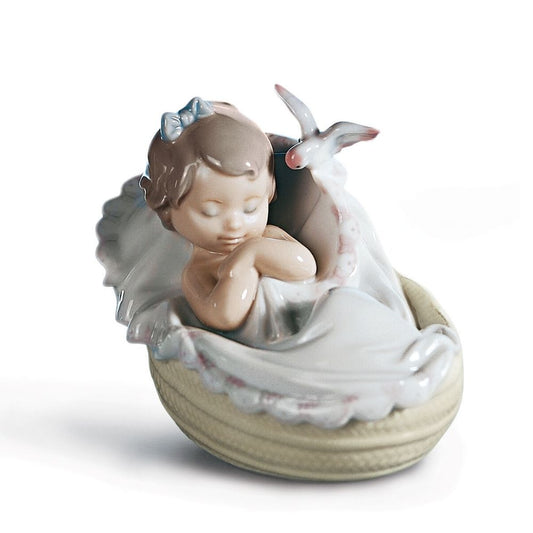 Sculptura din portelan, Comforting Dreams by Virginia Gonzalez - LLADRO