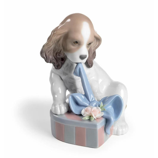 Sculptura din portelan, Cant Wait Dog by Joan Coderch - LLADRO