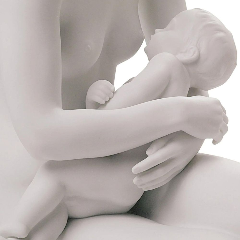 Sculptura din portelan A Nurturing Bond Mother by Ernest Massuet - LLADRO