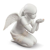 Sculptura din portelan, A Fantasy Breath Angel by Ernest Massuet - LLADRO