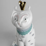 Statueta din portelan, Cat - Unusual friends by Aleksandra Zeromska - LLADRO