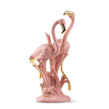 Sculptura din portelan, Pink Flamingos by Marco Antonio Nogueron - LLADRO