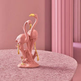 Sculptura din portelan, Pink Flamingos by Marco Antonio Nogueron - LLADRO