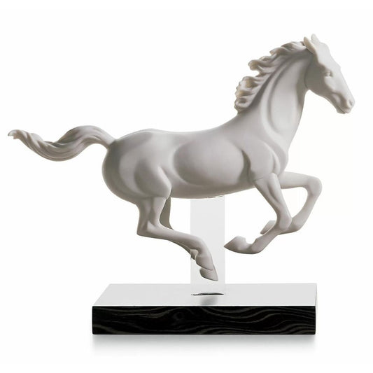 Sculptura din portelan, Galloping horse I by Alfredo Llorens - LLADRO