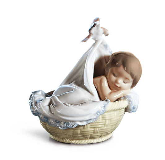 Figurina din portelan, baiat, Tender Dreams - LLADRO