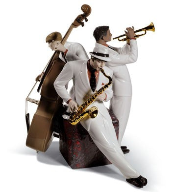Lladro Statueta Jazz Trio