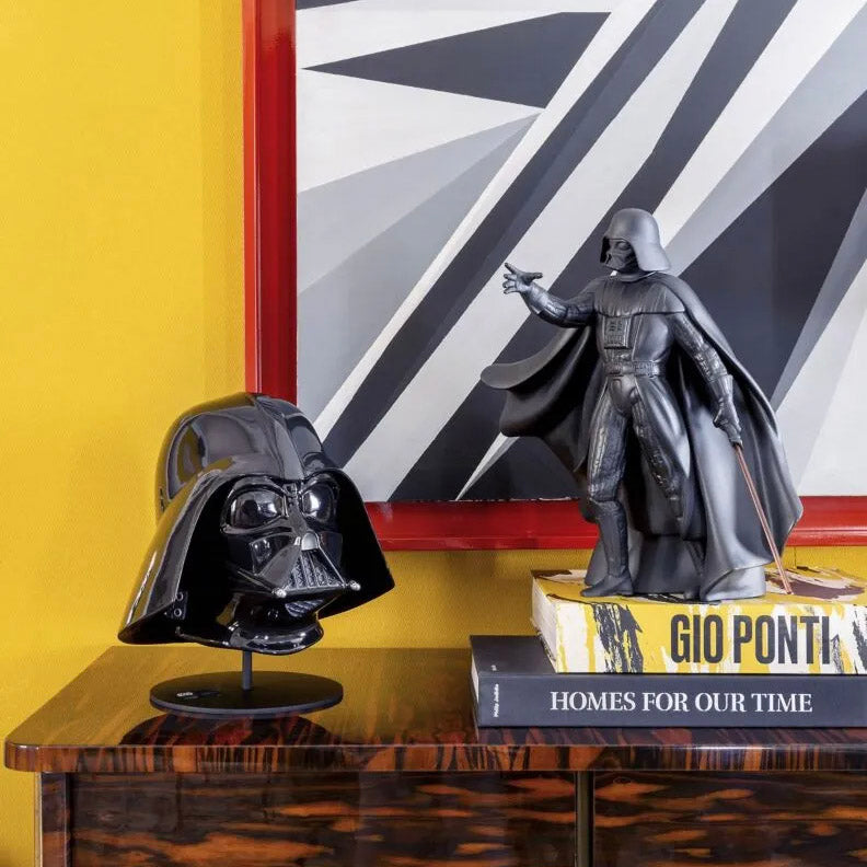 Sculptura din portelan, Darth Vader Helmet by Eva Maria Cuerva - LLADRO