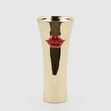 Vaza ceramica Kiss, auriu-rosu, 30 cm - SIMONA'S COLLECTION