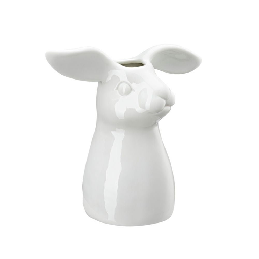 Vaza alba din portelan, model iepure, 16 cm, Bunny - HUTSCHENREUTHER